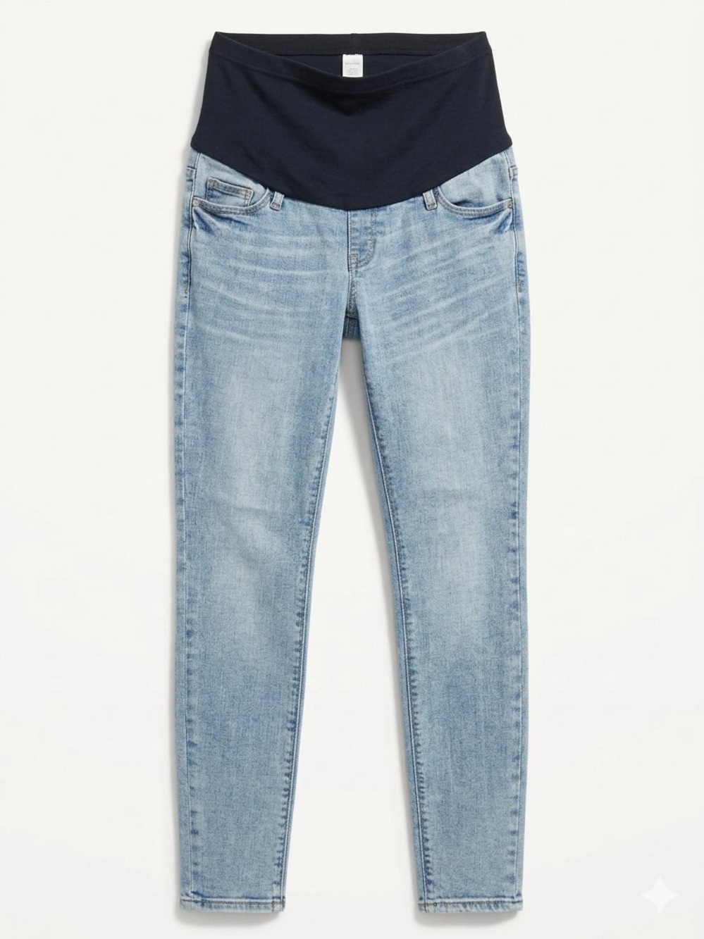 Old Navy Maternity Rockstar Super Skinny Jeans with Full Panel Womens Size 2